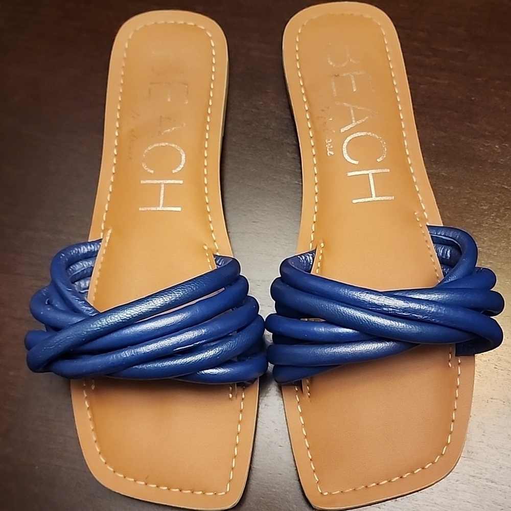 Beach By Matisse Gale Sandal in Blue, Size 8